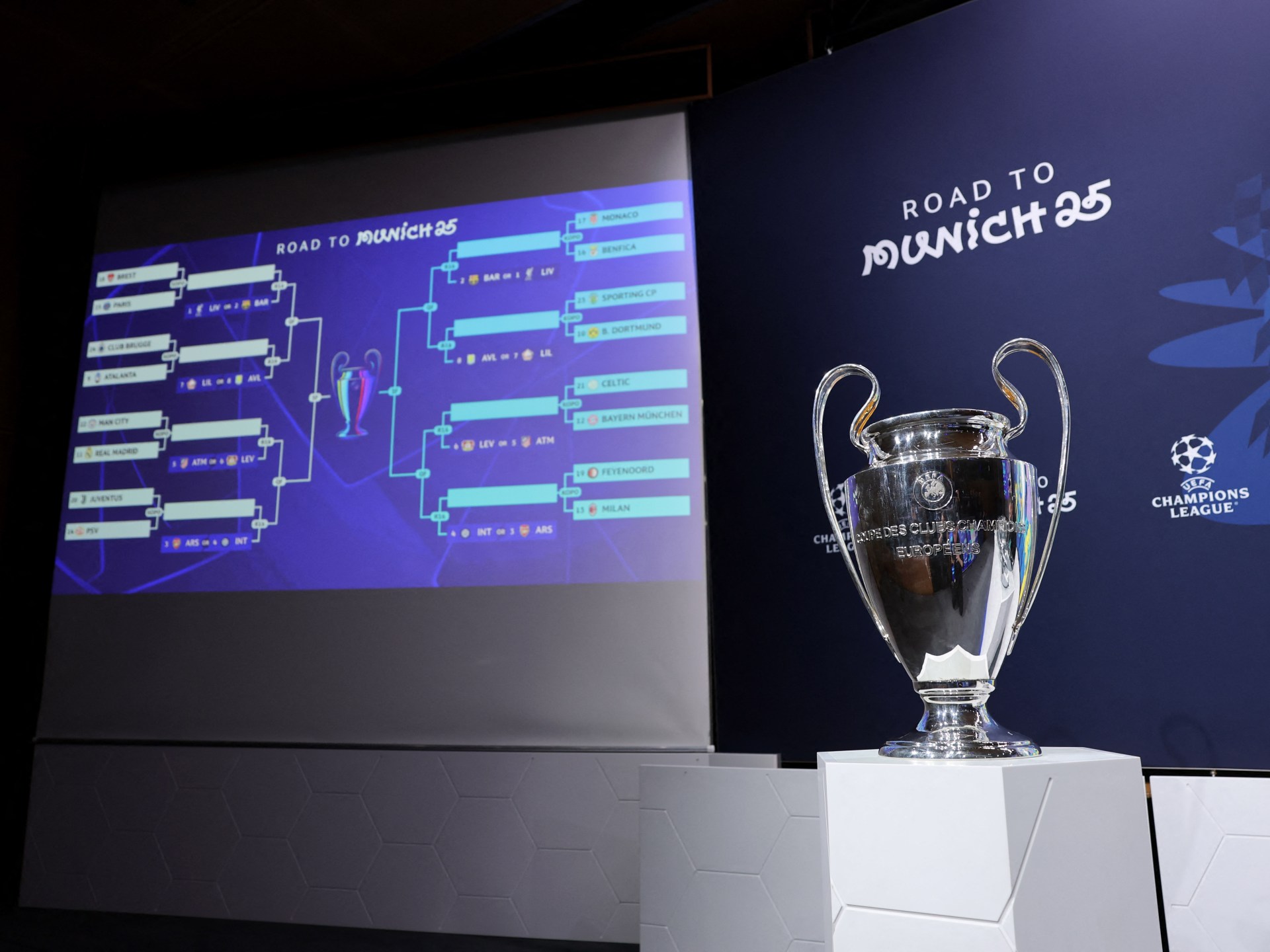 قرعة دوري أبطال أوروبا: ريال مدريد مان مان سيتي في البلاي اوف | أخبار كرة القدم