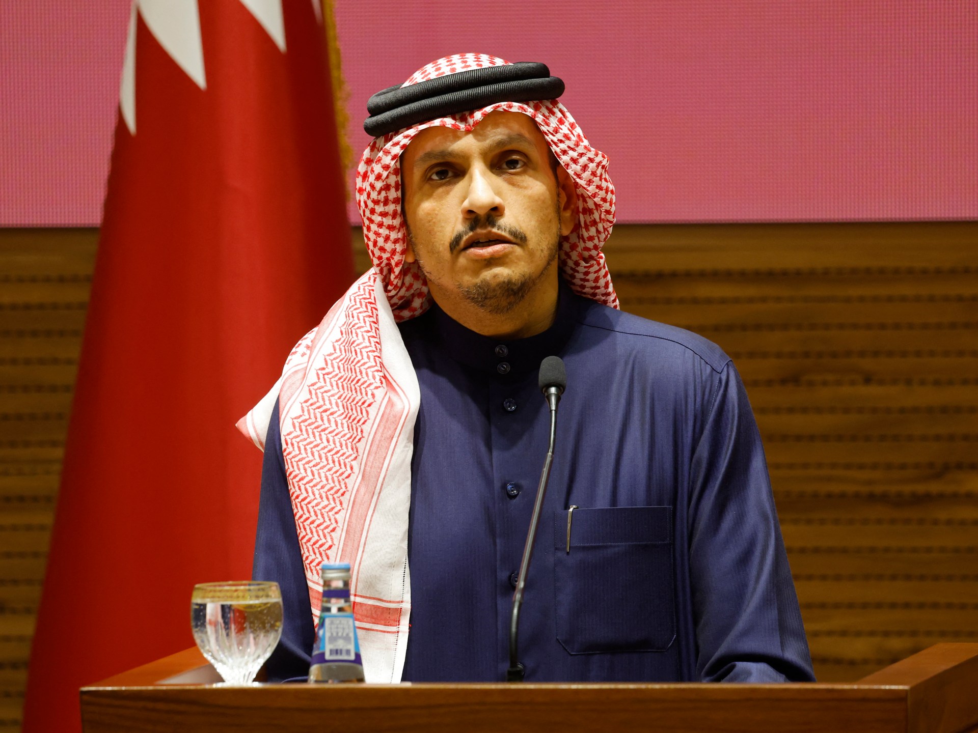 رئيس الوزراء القطري يوضح تفاصيل تنفيذ ومراقبة وقف إطلاق النار في غزة | الصراع الإسرائيلي الفلسطيني