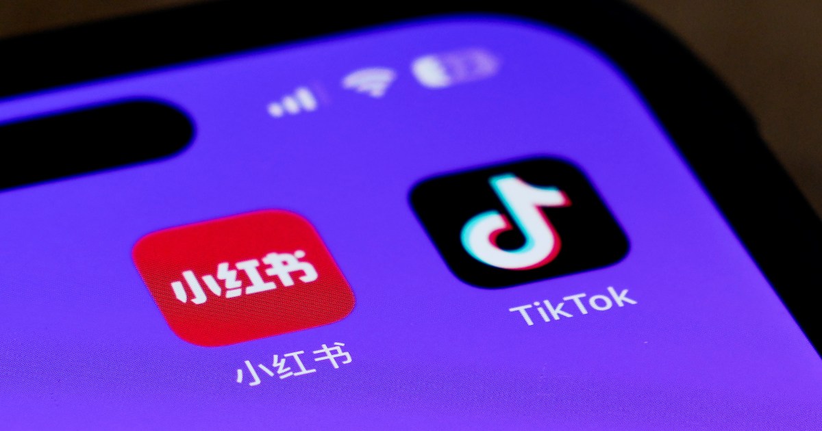 يتدفق مستخدمو TikTok في الولايات المتحدة على “Instagram الصيني” قبل الحظر | وسائل التواصل الاجتماعي