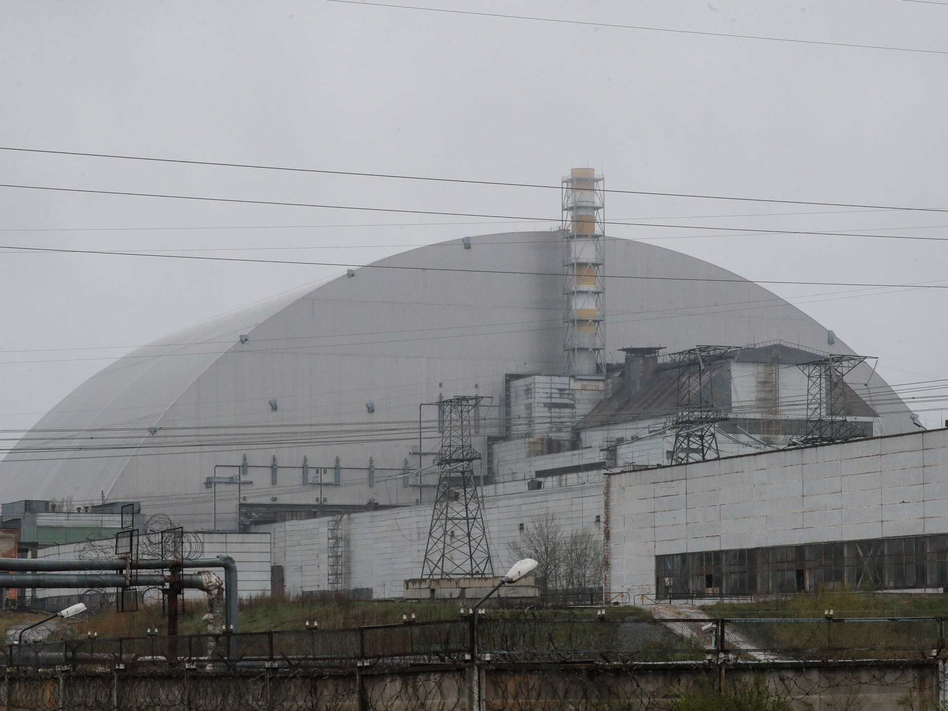 الضربات الطائرات بدون طيار نبات Chornobyl النووي في أوكرانيا ، روسيا تقول عدم اللوم | روسيا-أوكرانيا حرب الأخبار