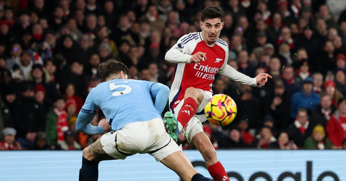 Arsenal Keep Title Hunt على قيد الحياة مع 5-1 يطرق مانشستر سيتي | أخبار كرة القدم