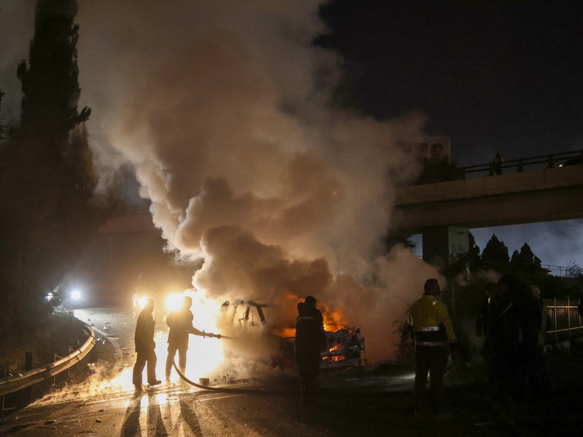 أصيب قائد الأمم المتحدة بجروح في الوقت الذي يحظى فيه المتظاهرون اللبنانيون سيارة بالقرب من مطار بيروت | أخبار عسكرية
