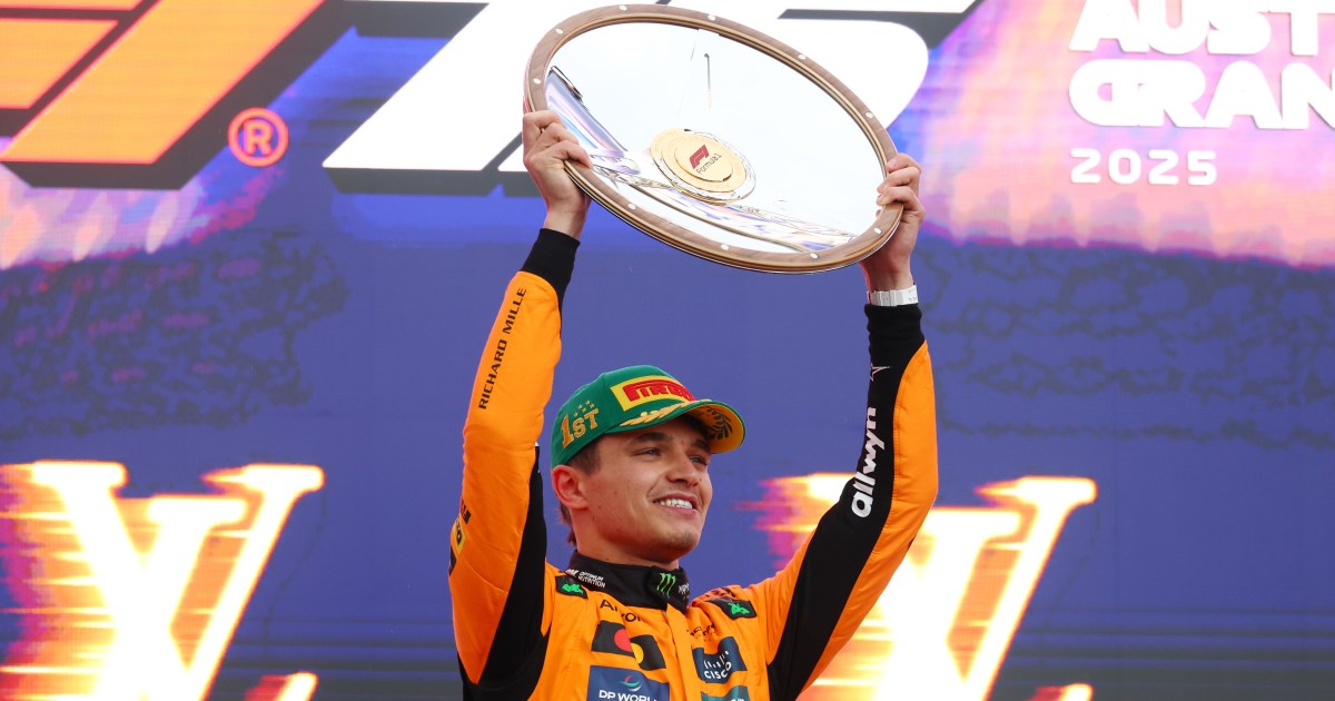 لاندو نوريس يتفوق على ماكس فيرستابن في F1 Australian GP في ملبورن | أخبار Motorsports