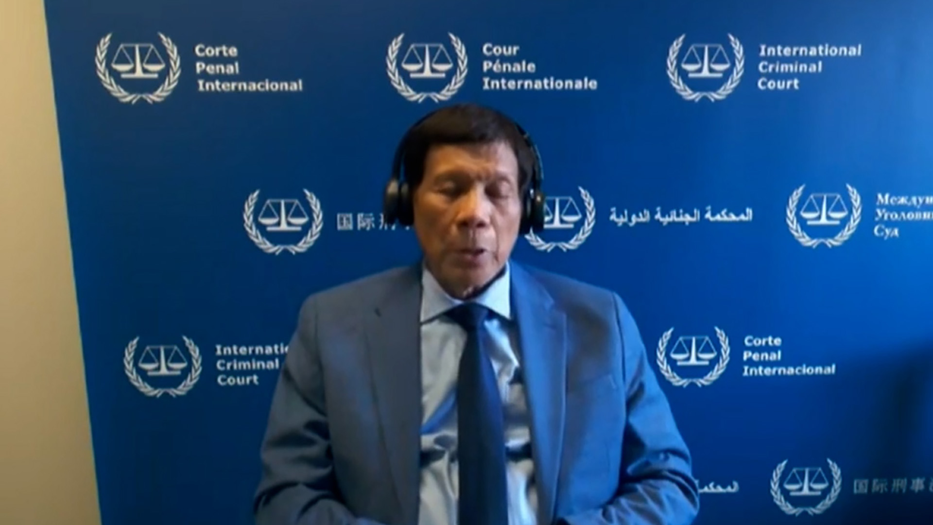 يظهر Duterte لجرائم ICC الأولى ضد جلسة الإنسانية | رودريغو دوترتي