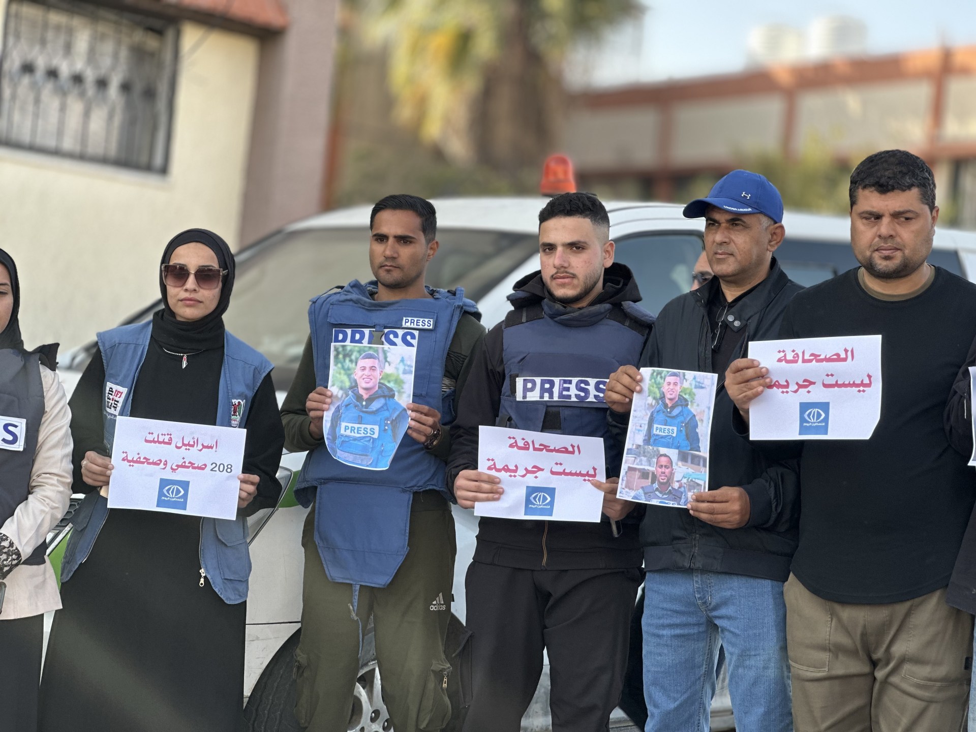 الإضراب الإسرائيلي على خيمة وسائل الإعلام يوسع عدد القتلى في غزة | أخبار الصراع الإسرائيلية
