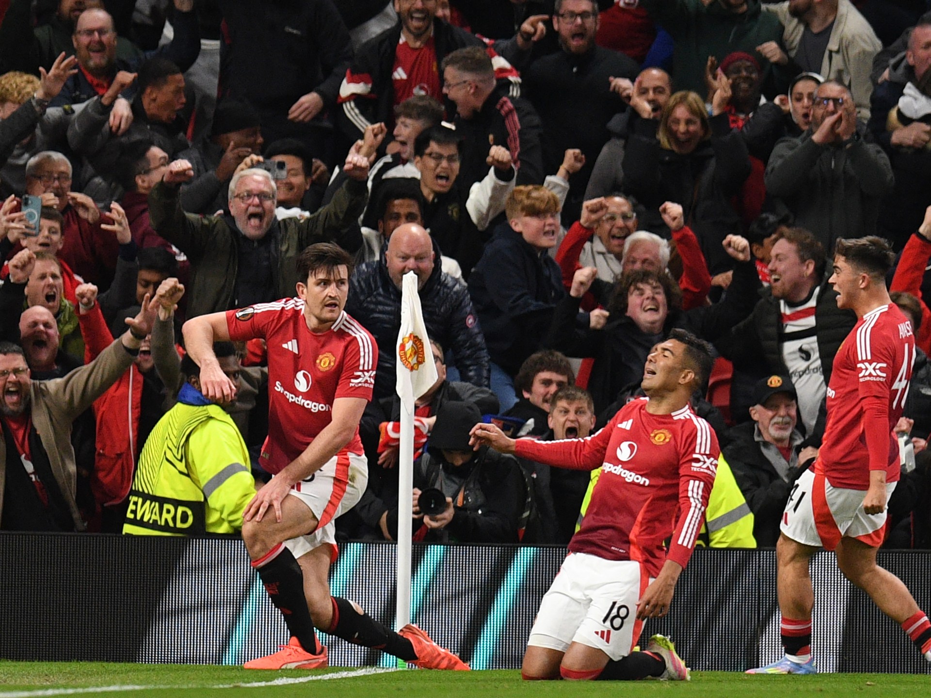 MAN UTD تصل إلى Europa League الماضي الرابعة مع فائز Maguire في الدقيقة 121 | أخبار كرة القدم