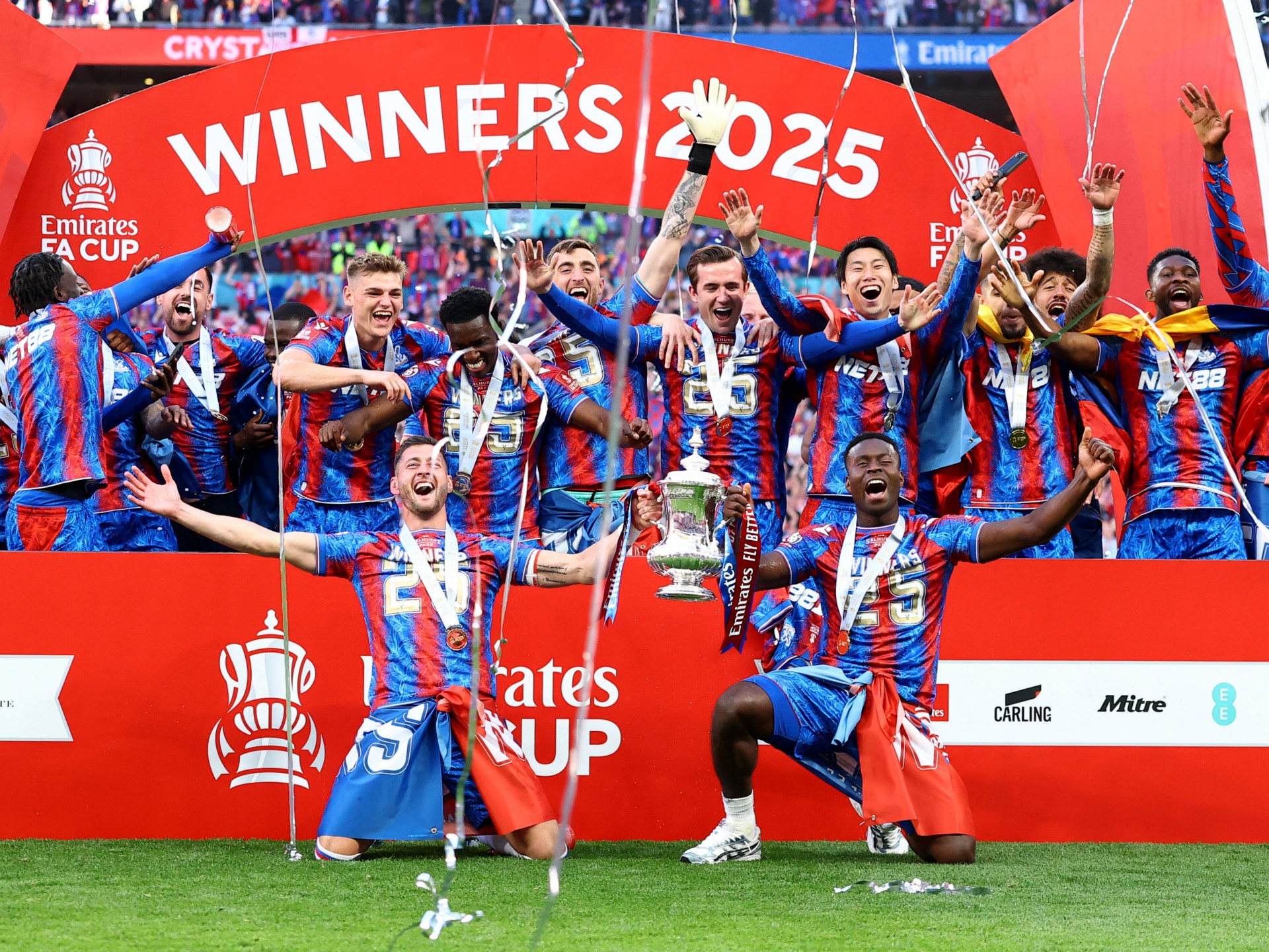 نهائي كأس الاتحاد الإنجليزي 2025: Crystal Palace Dise Man City in Major Gustned | أخبار كرة القدم
